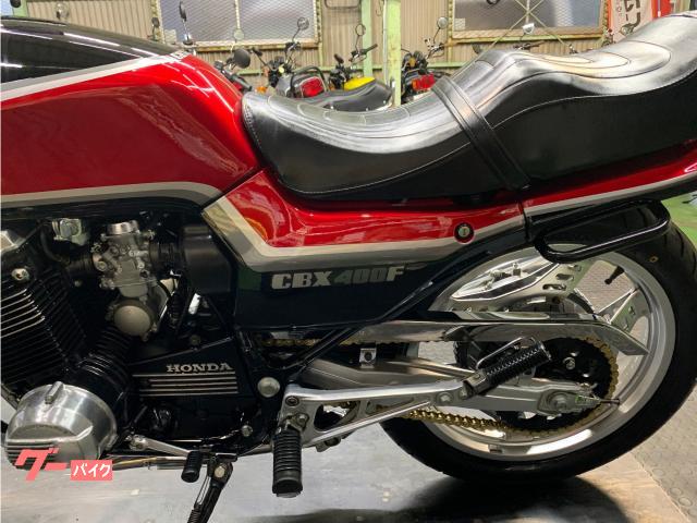 ホンダ CBX550F 400CC公認登録 赤黒2型カラー 社外