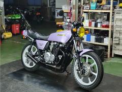 カワサキ　Ｚ４００Ｊ　メタリック　カスタム　マーシャル　ホワイトキャスト　車検３年付