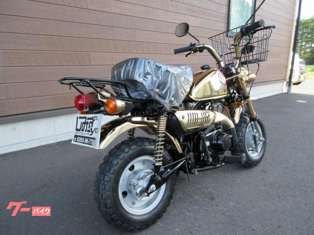 ホンダ モンキー ゴールドリミテッド 純正前カゴ付き｜しみずya
