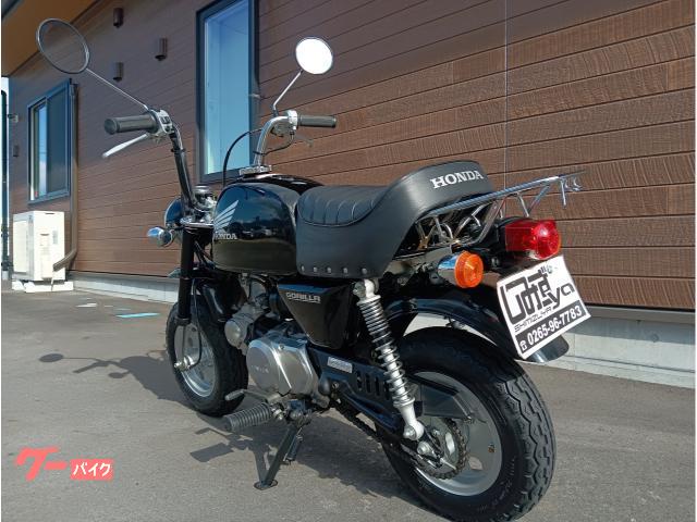 ホンダ ゴリラ 最終モデル 黒タンク ウイングマーク シルバーホイール