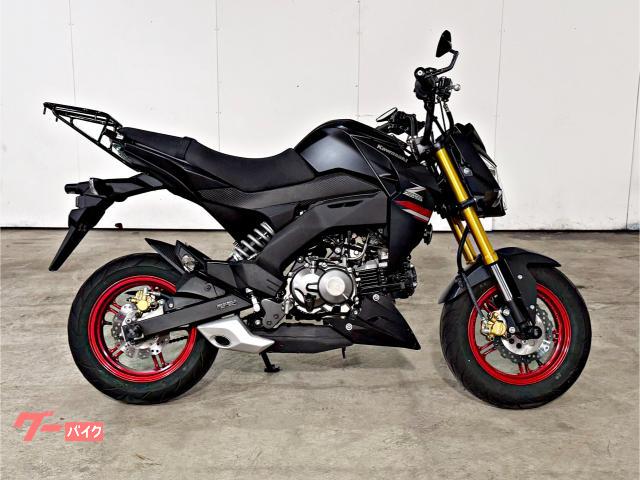 Ｚ１２５ＰＲＯ・ＢＲ１２５Ｈ・リアキャリア・社外バックミラー