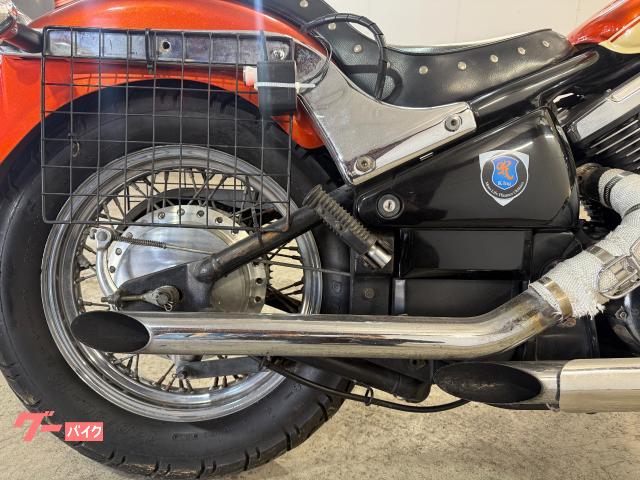 カワサキ バルカン400クラシック VN400A スラッシュカット