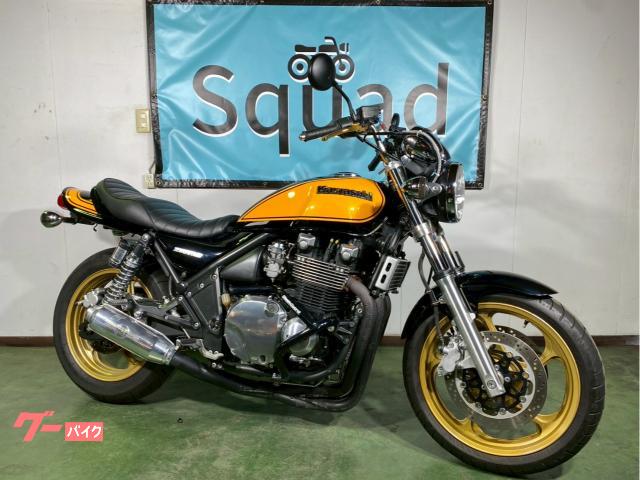 ＺＥＰＨＹＲ１１００　イエローボール　エンジンガード　モリワキモナカ　社外レバー
