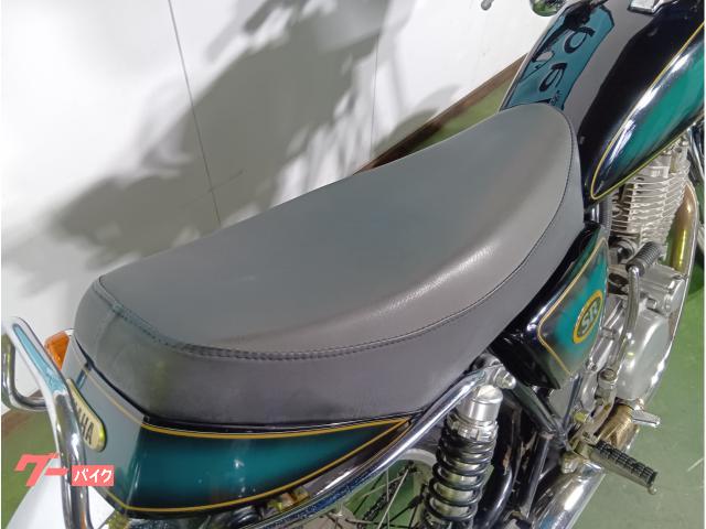 1995年限定モデルサンバーストSR400純正シート ヤマハ SR400S 1995年 限定2000台 緑サンバースト