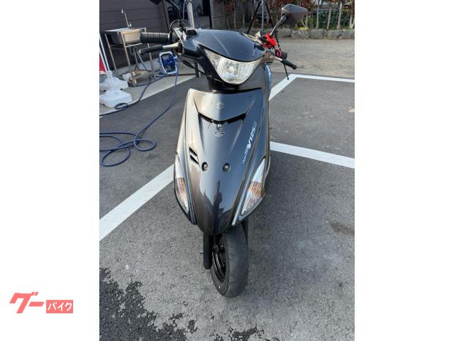 スズキ アドレスV125S 社外マフラー グリップヒーター装備