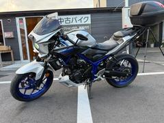 ヤマハ　ＭＴ−２５　エンジンガード　社外マフラー　リアＢＯＸ