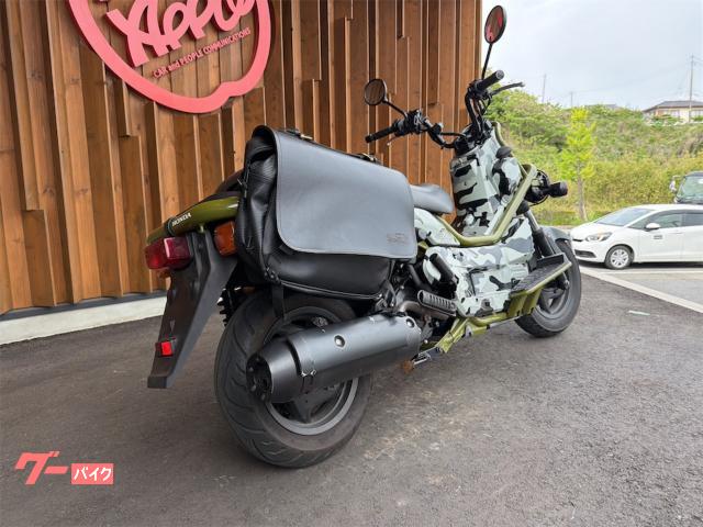 ホンダ PS250 後期型丸目モデル 迷彩柄ラッピング シートバッグ