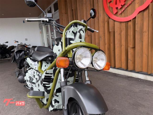 ホンダ PS250 後期型丸目モデル 迷彩柄ラッピング シートバッグ