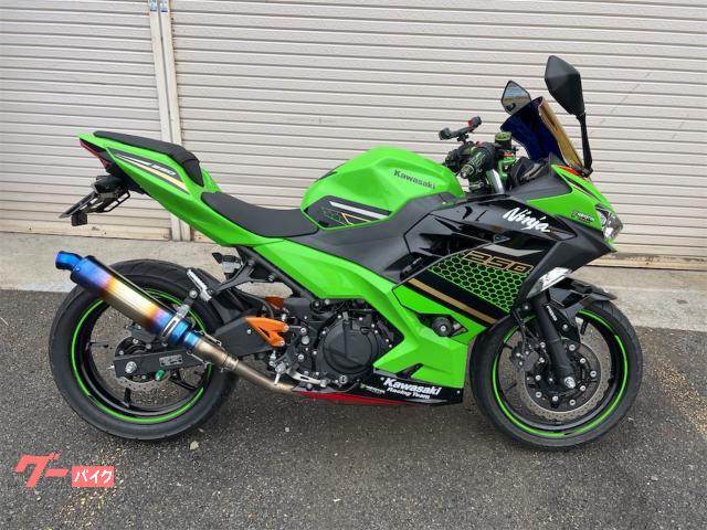 Ｎｉｎｊａ２５０　ミラースクリーン　社外マフラー　スライダー　ＵＳＢ他
