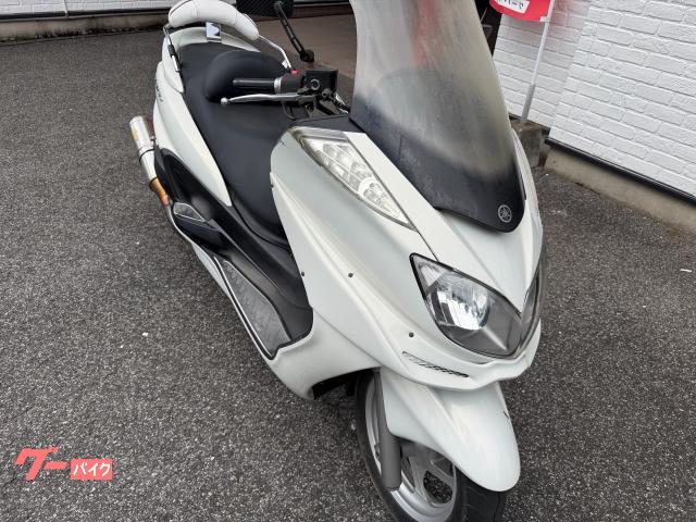 ヤマハ グランドマジェスティ250 純正ノーマル 社外マフラー