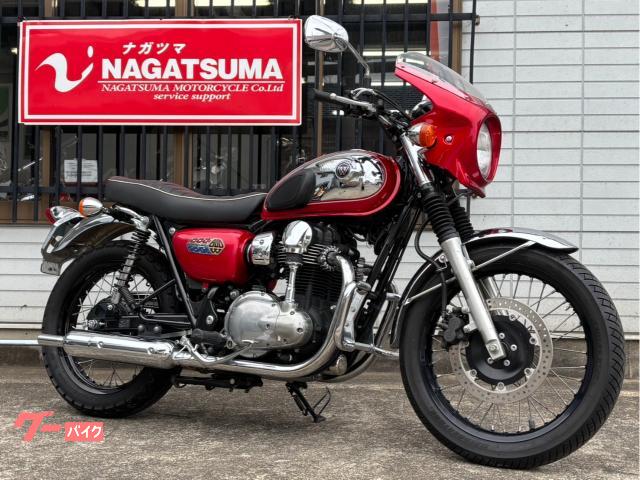 Ｗ８００　　２０１４モデル　シックデザイン製ビキニカウル　オプションエンジンガード