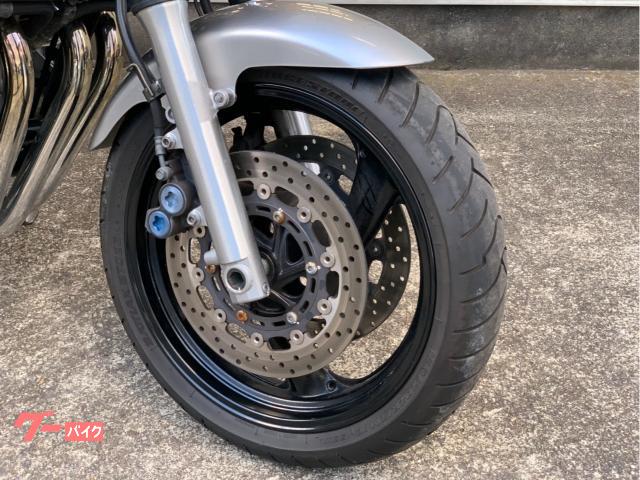 ヤマハ XJR1300 OVER製マフラー スライダー フェンダーレス