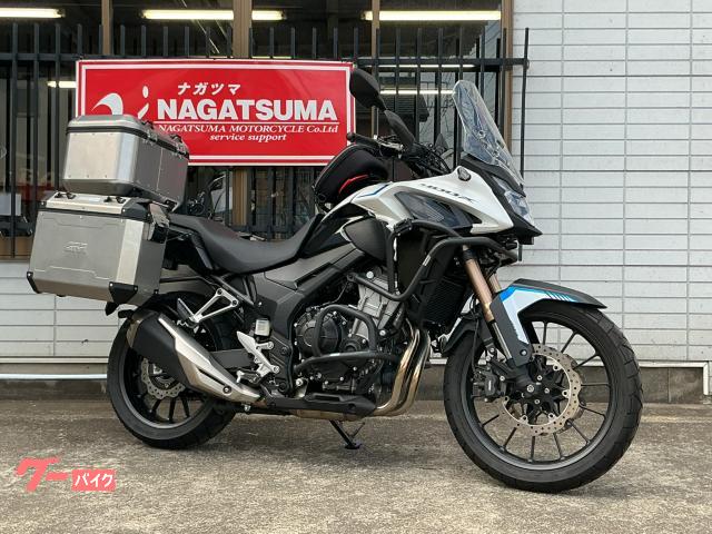 ４００Ｘ　　ＮＣ５６　　３点パニア　ヘプコ製エンジンガード　ドラレコ＆ＥＴＣ２．０車載器　スマートモニター