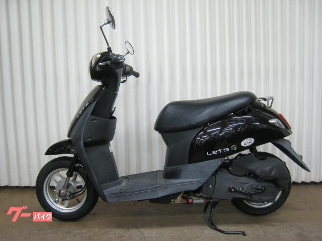 スズキ　レッツ2後期型　中古実動車　バッテリ-フル充電済み　タイヤ前後バリ山　ドライブベルト交換済み　書類有り スズキ レッツ2後期型 中古実動車 バッテリ-フル充電済み タイヤ前後