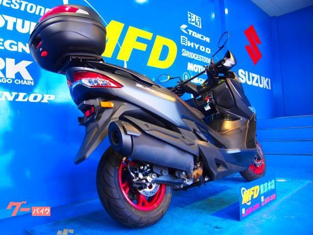 スズキ バーグマン４００ ＥＴＣ グリップヒーター マルチバー ナックルガード 装着 ２０１９年モデル｜モトフィールド ドッカーズ  東京（ＭＦＤ東京）｜新車・中古バイクなら【グーバイク】