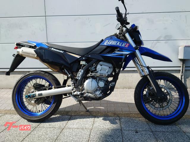 カワサキ DトラッカーX オリエンタルブルー FI車｜KTS湘南