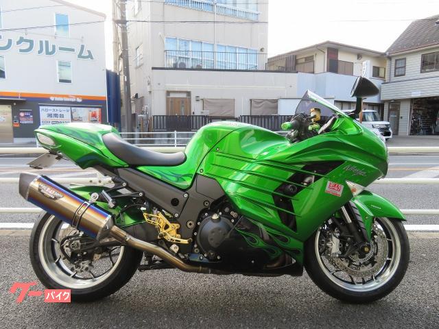 Ｎｉｎｊａ　ＺＸ−１４Ｒ　別体式ＥＴＣ　バックステップ　フォークスライダー　エンジンスライダー他付き
