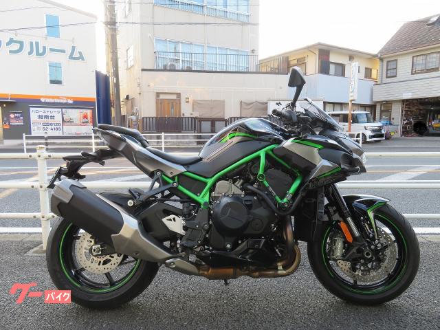 Ｚ　Ｈ２　トリックスターエンジンスライダー　ラジエターガード　ＵＳＢ電源　スマホホルダー他付き