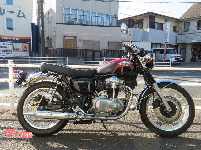 Ｗ８００　ＵＳＢ電源　ＥＧガード　バッグサポート左右付き