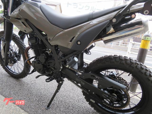 カワサキ KLX230 DF 社外リヤキャリヤ SP忠男