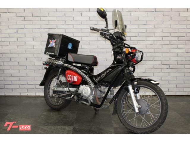 クロスカブ１１０　くまモンバージョン　ＳＰ武川アップマフラー　ミラー型ドラレコ装備