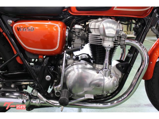 カワサキ W650 2007年モデル POSH製ハンドル リアスモール