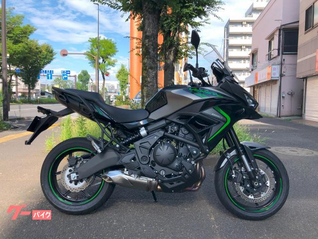 Ｖｅｒｓｙｓ　６５０　メタリックマットグラフェンスチールグレー　ＥＴＣ２．０　トラクションコントロール　ＡＢＳ搭載