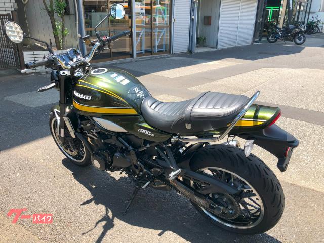 カワサキ Z900RS OVERバックステップ 純正グラブバー