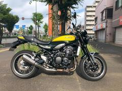 カワサキ　Ｚ９００ＲＳ　イエローボールエディション　ＥＴＣ２．０　タンデムグリップ　トラクションコントロール搭載