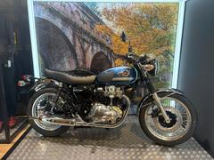 カワサキ　Ｗ８００　メタリックディープブルー　ＥＴＣ２．０　グリップヒーター　センタースタンド