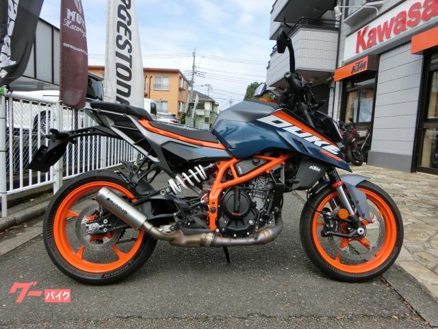 ３９０デューク　２０２４モデル　パワーパーツ　ＲＥＭＵＳスリップオンサイレンサー装着