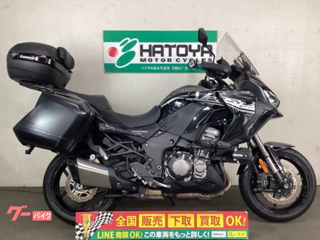 Ｖｅｒｓｙｓ　１０００　ＳＥ　２０２０年モデル　３点ボックス　フォグランプ　フレームスライダー　アクスルスライダーなど純正ＯＰ多数