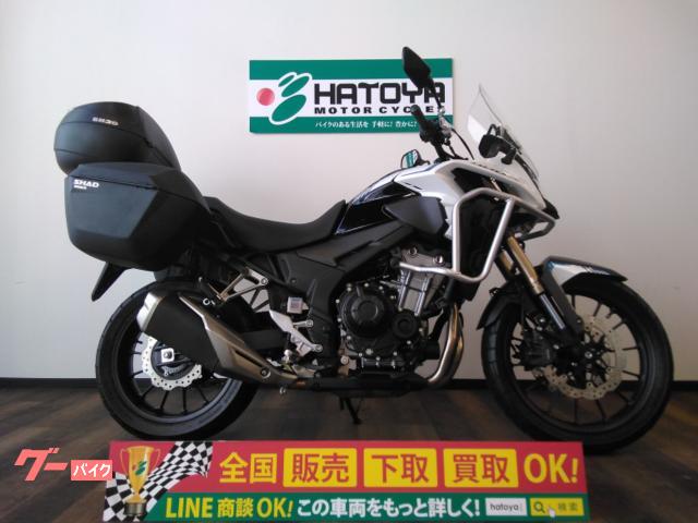 ４００Ｘ　ＮＣ５６　ＳＨＡＤ製３点パニア　エンジンガード　ＵＳＢ電源　ＥＴＣ２．０