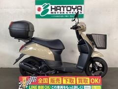 スズキ　レッツ　２０２１年モデル　ワンオーナー　フロントバスケット　リアボックス装備