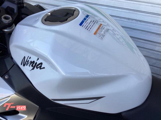 カワサキ Ninja 400 パールブリザードホワイト 2023