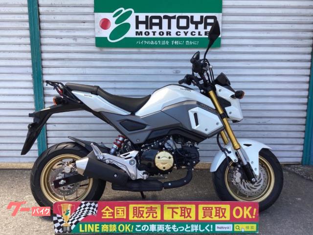 グロム　リヤキャリア装備　国内正規モデル