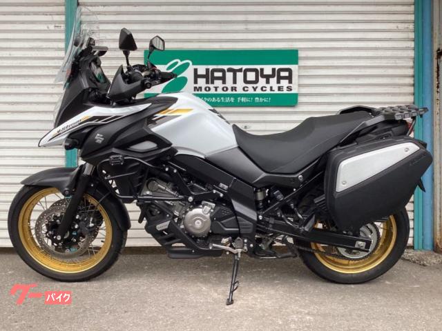スズキ V－ストローム650XT 純正サイドケース エンジンガード