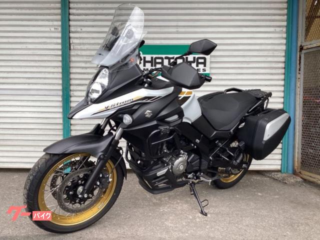 スズキ V－ストローム650XT 純正サイドケース エンジンガード