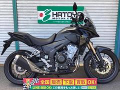 ホンダ　４００Ｘ　ダブルディスク倒立モデル　オプションナックルガード　センタースタンド装備