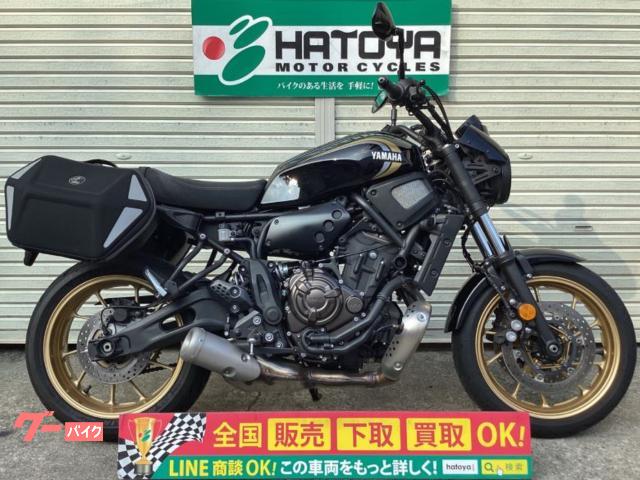 ＸＳＲ７００　２０２２年モデル　ヘプコサイドパニア　パフォダン　ＦＲバイザー付