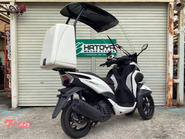 普通免許仕様もOK】トリシティ155A 帝都ルーフキット＆BOX 走行1.7万km