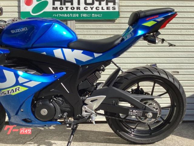 スズキ　GSX-R125　ABS　DL33B　ヨシムラマフラー付　実働車両　大阪 スズキ GSX－R125 2021年モデル ヨシムラマフラー