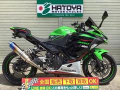 カワサキ　Ｎｉｎｊａ　４００　２０２１年モデル　ＷＲ’Ｓマフラー　ＵＳＢ　スモークスクリーン　フェンダーレス仕様