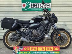 ヤマハ　ＸＳＲ７００　２０２２年モデル　ヘプコサイドパニア　パフォダン　ＦＲバイザー付