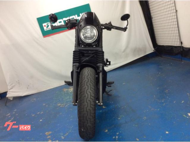 レブル 250 ディアブロ バーエンドミラー ハンドルバー