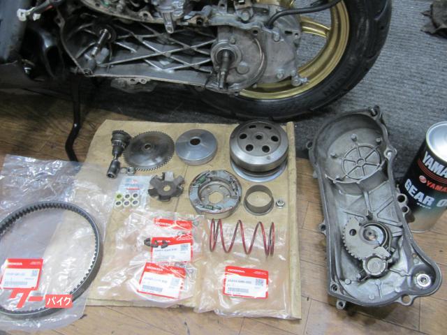 ホンダ ライブDio ZX 規制前フルパワー7．2PS エンジンOH
