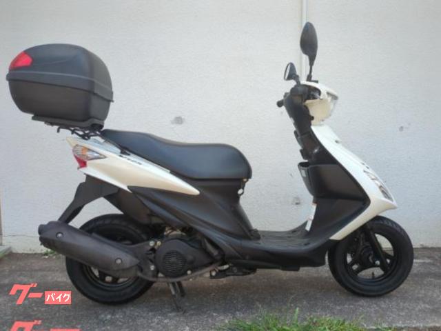 アドレスＶ１２５Ｓ　ＣＦ４ＭＡ　ＧＩＶＩボックス　フロントタイヤ・バッテリー交換