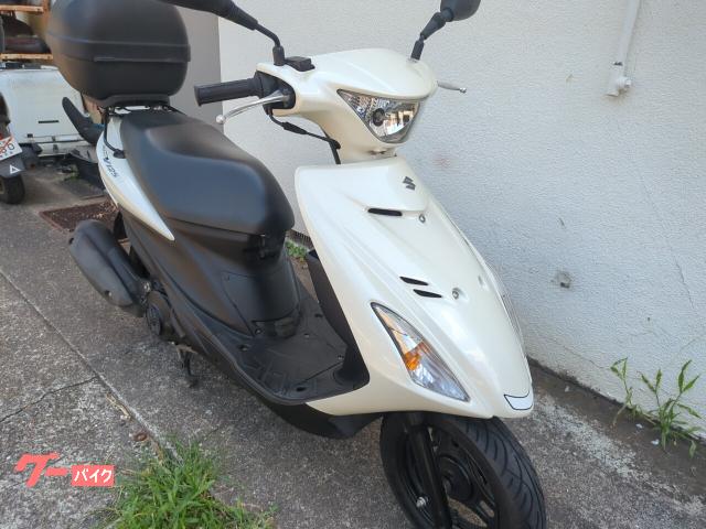 スズキ アドレスV125S CF4MA GIVIボックス