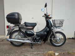 ホンダ　リトルカブ　ＡＡ０１　Ｆｉ／セル付き　純正前カゴ・ＧＩＶＩリヤボックス