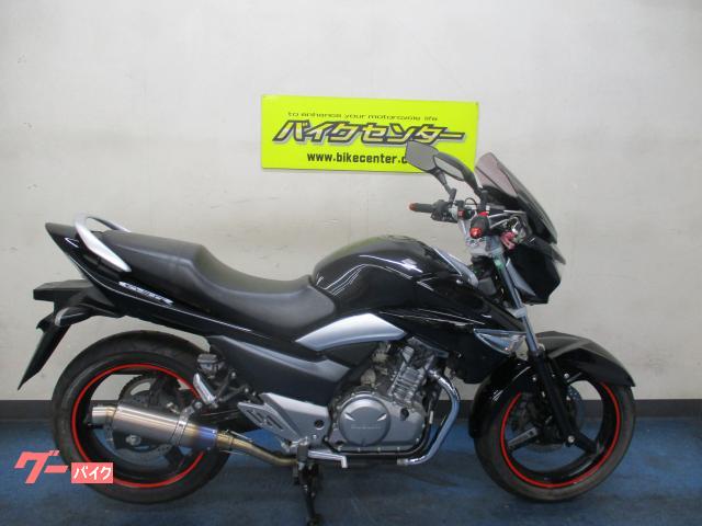 ＧＳＲ２５０　ＧＪ５５Ｄ型　カスタムマフラー　カスタムレバー　スクリーン
